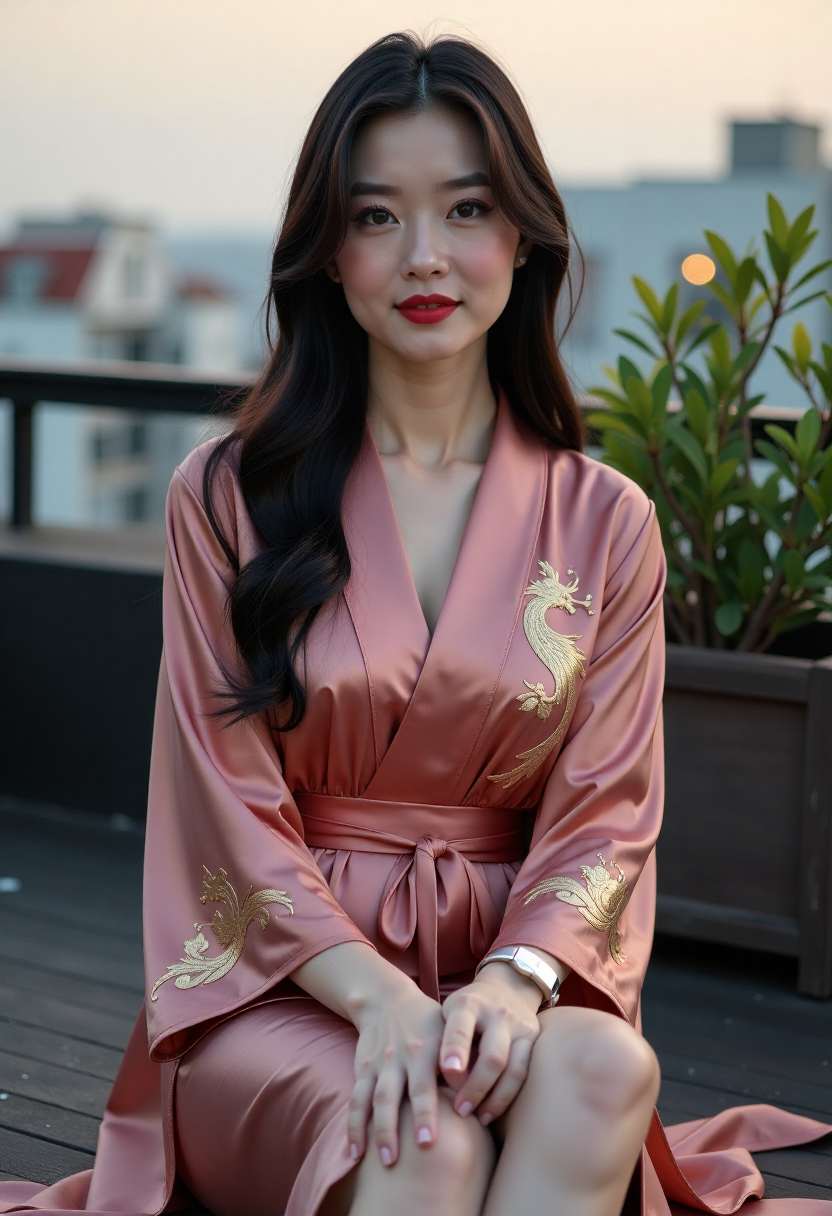 雪女初到人类学校的动画画面